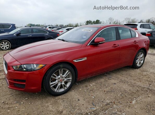 SAJAD4FX9JCP25344 2018 JAGUAR XF Красный Передняя левая четверть