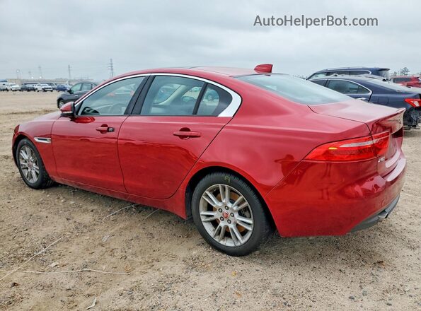 SAJAD4FX9JCP25344 2018 JAGUAR XF Красный Задняя левая четверть