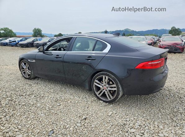 SAJAE4BV7HA962955 2017 JAGUAR XF Black Tył lewy