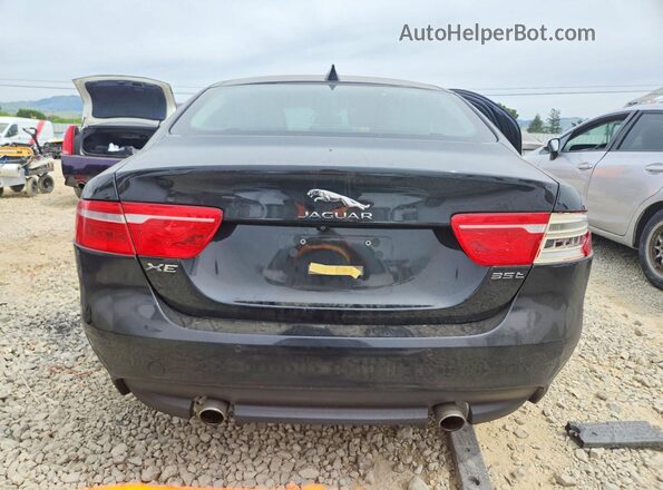 SAJAE4BV7HA962955 2017 JAGUAR XF Black Widok z tyłu