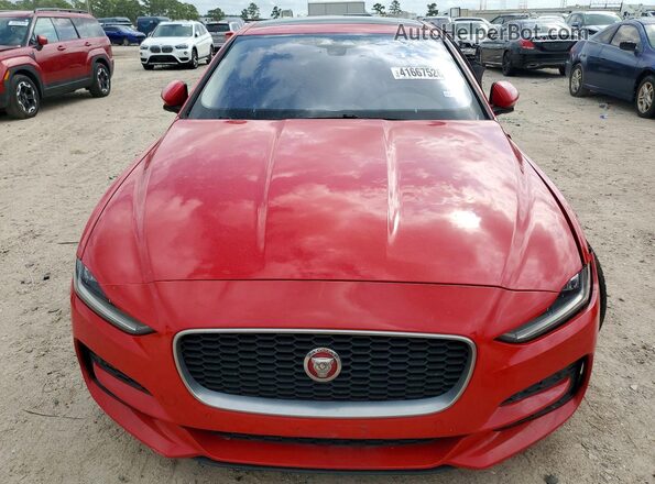 SAJAE4FX5LCP58471 2020 JAGUAR XF Красный Вид спереди