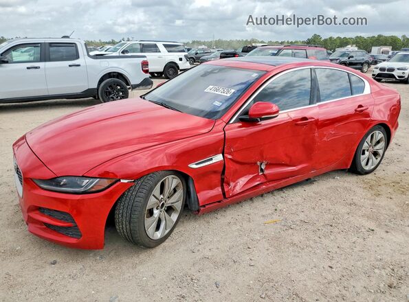 SAJAE4FX5LCP58471 2020 JAGUAR XF Красный Передняя левая четверть