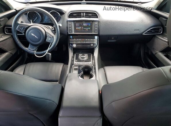 SAJAJ4BN8HA945142 2017 JAGUAR XF Blue წინა პანელის ხედი