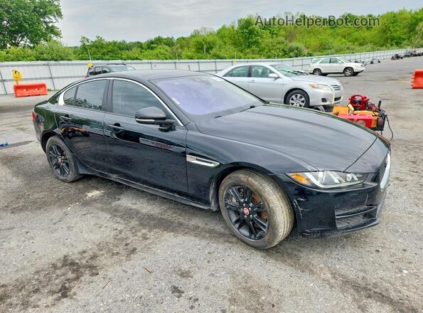 SAJAJ4BNXHA974898 2017 JAGUAR XF Black Przód prawy