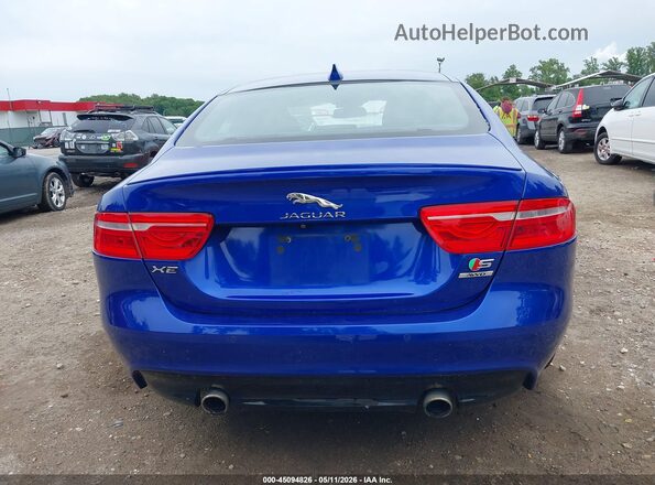 SAJAM4FV1JCP16992 2018 JAGUAR XF Blue 