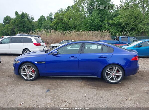SAJAM4FV1JCP16992 2018 JAGUAR XF Blue სალონის 360-გრადუსიანი ხედი