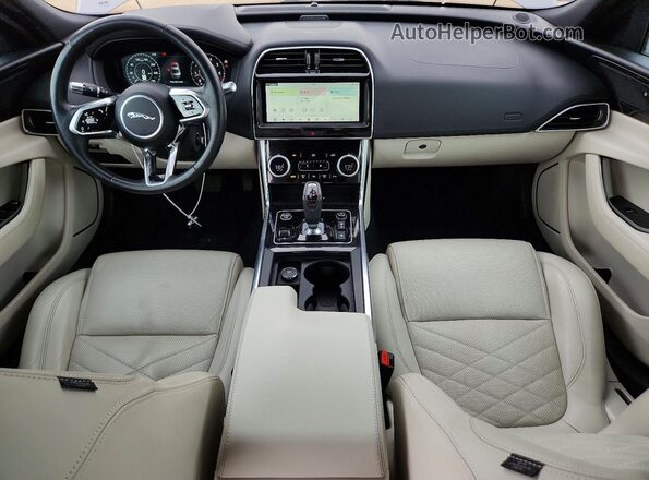 SAJAP4FX4LCP58567 2020 JAGUAR XF Gray Вид панелі приладів