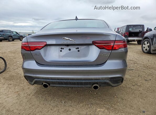 SAJAP4FX4LCP58567 2020 JAGUAR XF Gray Вид ззаду