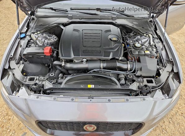 SAJAP4FX4LCP58567 2020 JAGUAR XF Gray Вид задньої частини салону