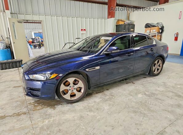 SAJAR4BG9HA972795 2017 JAGUAR XF Blue Przód lewy