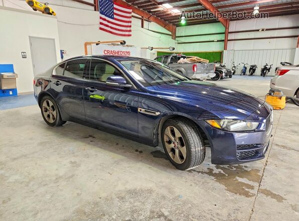 SAJAR4BG9HA972795 2017 JAGUAR XF Blue Przód prawy