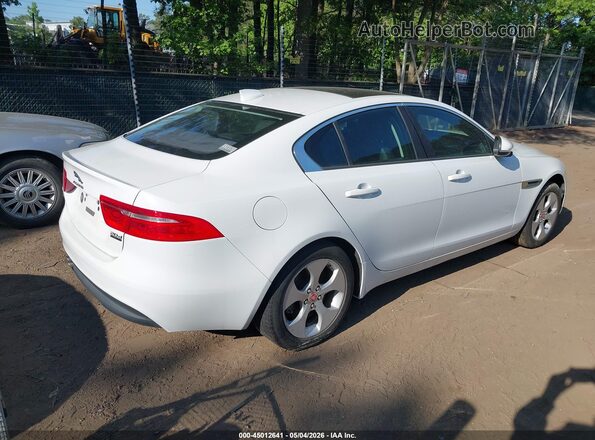 SAJAS4BN3HA970768 2017 JAGUAR XF Белый Задняя правая четверть