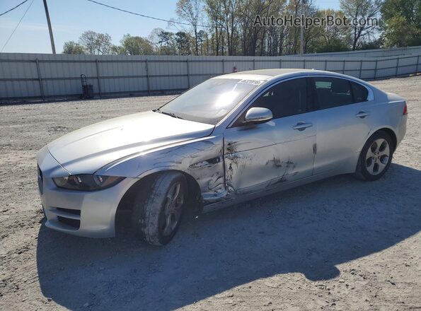 SAJAS4FX4JCP20235 2018 JAGUAR XF Серебряный Передняя левая четверть