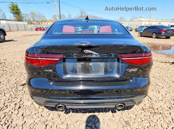 SAJAT4GX9LCP60390 2020 JAGUAR XF Черный Вид сзади