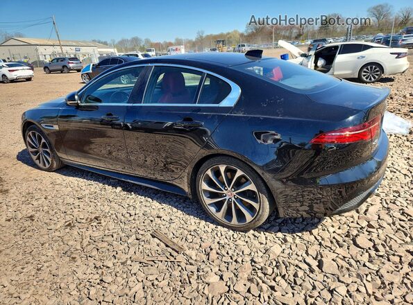 SAJAT4GX9LCP60390 2020 JAGUAR XF Черный Задняя левая четверть