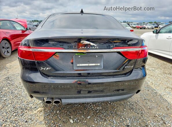 SAJBD4BN0HCY47285 2017 JAGUAR XF Black Vista trasera