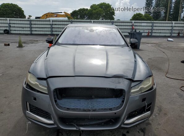 SAJBD4BV8GCY10046 2016 JAGUAR XF Gray Դիմացի տեսք