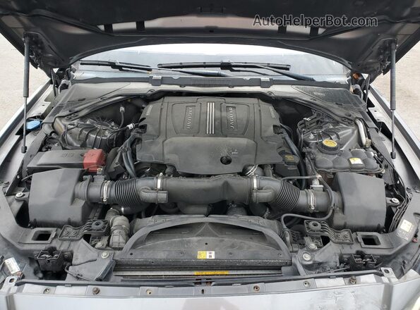 SAJBD4BV8GCY10046 2016 JAGUAR XF Gray Սալոնի հետևի տեսք