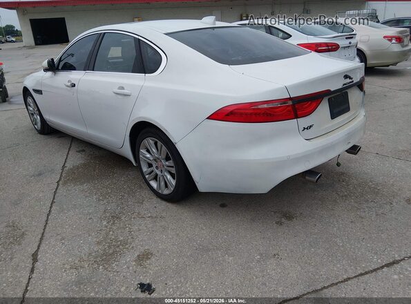 SAJBD4BV9GCY16731 2016 JAGUAR XF Белый Задняя левая четверть