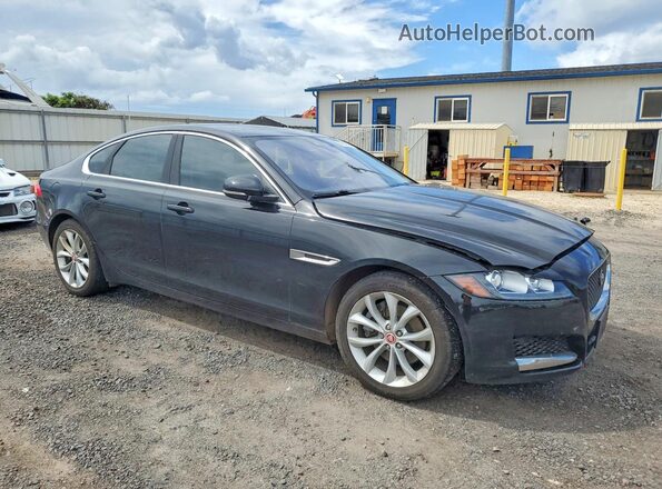 SAJBD4FX5JCY58090 2018 JAGUAR XF Black Przód prawy