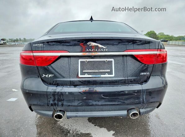 SAJBE4BV1GCY13495 2016 JAGUAR XF Черный Вид сзади