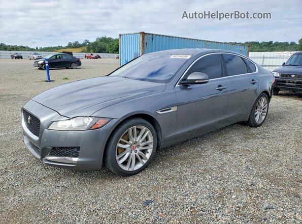 SAJBE4BV2GCY08984 2016 JAGUAR XF Gray Передня ліва чверть