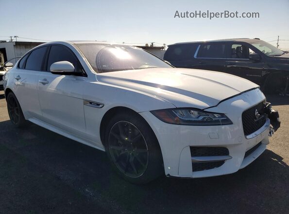 SAJBF4BV5GCY13402 2016 JAGUAR XF White წინა მარჯვენა