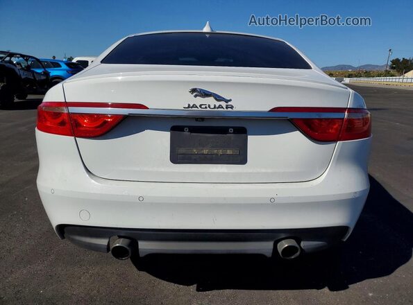 SAJBF4BV5GCY13402 2016 JAGUAR XF White უკანა ხედი