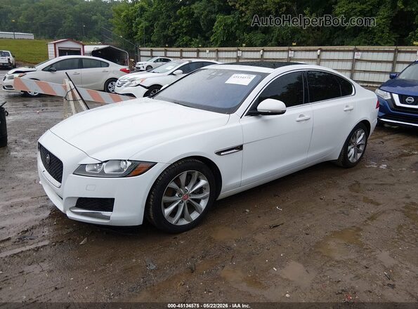 SAJBJ4BN5HCY32130 2017 JAGUAR XF White Przód lewy