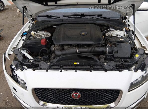 SAJBJ4BN5HCY32130 2017 JAGUAR XF White Widok z tyłu