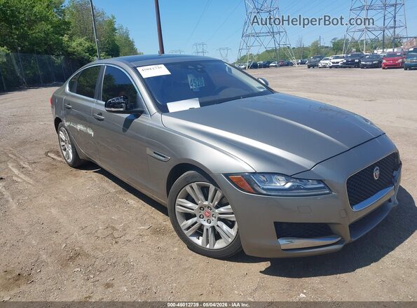 SAJBJ4BV4HCY43054 2017 JAGUAR XF Серый Передняя правая четверть