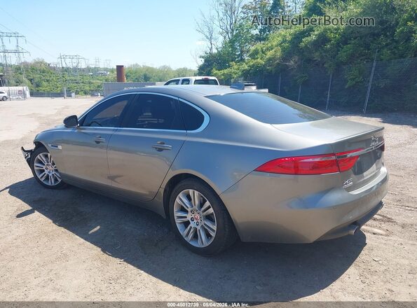 SAJBJ4BV4HCY43054 2017 JAGUAR XF Серый Задняя левая четверть