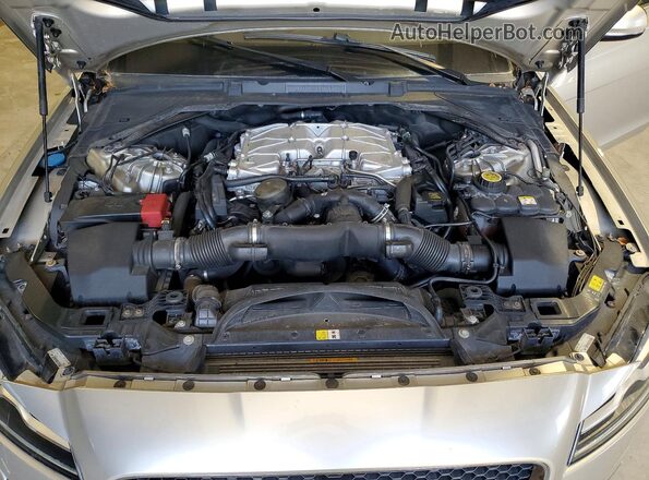 SAJBJ4BV5GCY16735 2016 JAGUAR XF Серебряный Вид задней части салона
