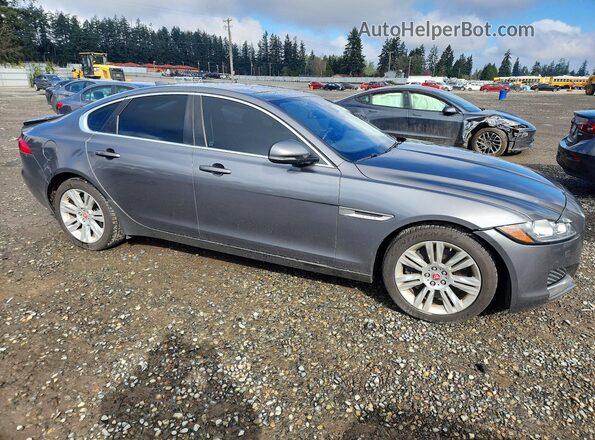 SAJBJ4BV6HCY36817 2017 JAGUAR XF Серебряный Передняя правая четверть