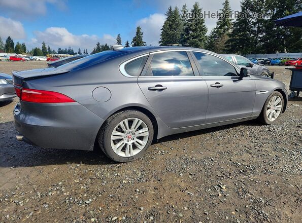 SAJBJ4BV6HCY36817 2017 JAGUAR XF Серебряный Задняя правая четверть