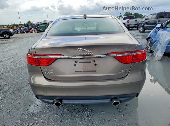 SAJBK4BV0HCY26717 2017 JAGUAR XF Tan Widok z tyłu