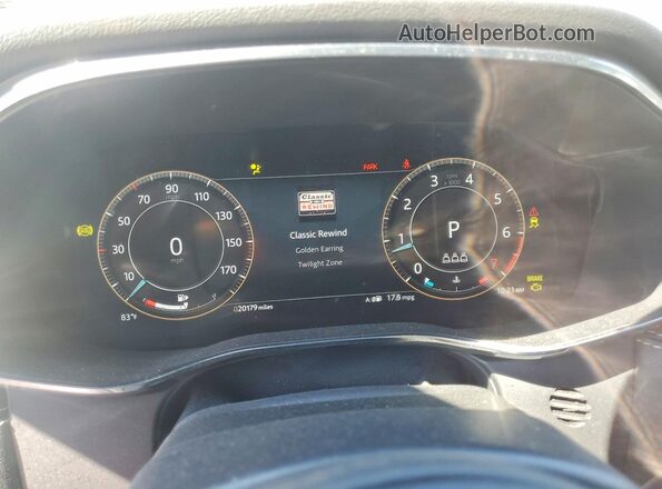 SAJBL4GX4RCY96164 2024 JAGUAR XF Черный Вид щитка приборов