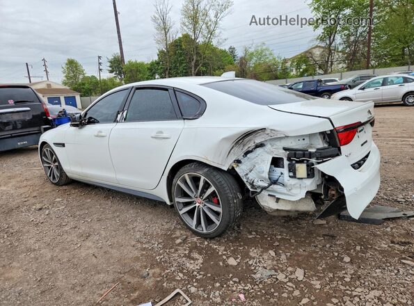SAJBM4BV4HCY49122 2017 JAGUAR XF White Tył lewy