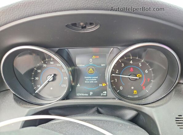 SAJBR4FX5JCY70175 2018 JAGUAR XF White Вид щитка приладів
