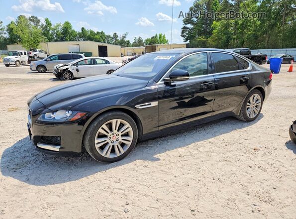 SAJBS4BV5HCY29077 2017 JAGUAR XF Black Przód lewy