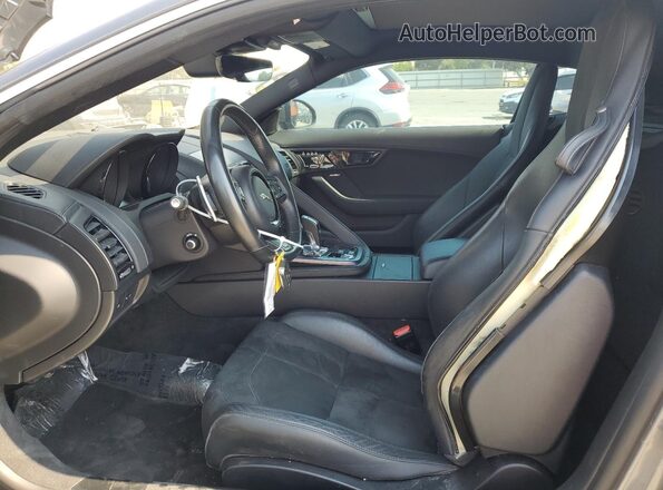 SAJDD1EV5JCK54708 2018 JAGUAR F-TYPE Угольный Вид салона спереди