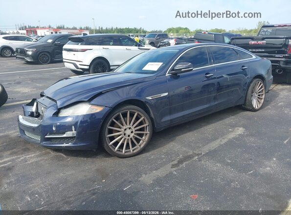 SAJWA2G74J8W13622 2018 JAGUAR XJ Navy Przód lewy