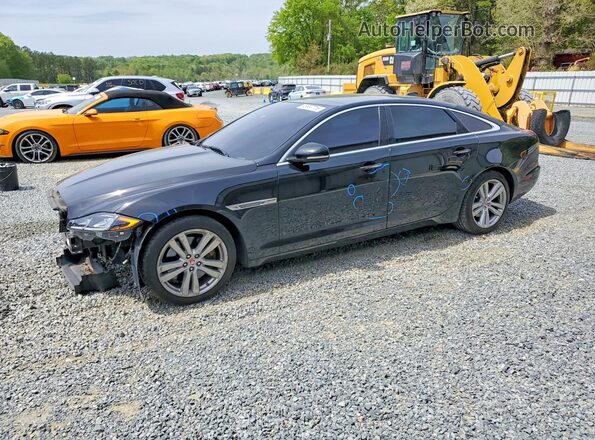 SAJWJ2GD8G8W02976 2016 JAGUAR XJL Black Vista tres cuartos delantera izquierda