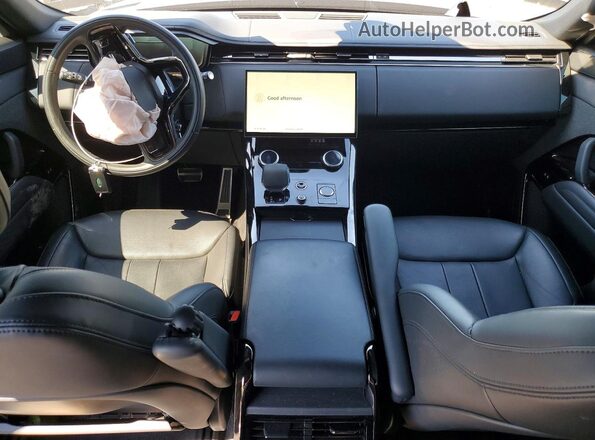 SAL1L9FU9PA108723 2023 LAND ROVER RANGE Черный Вид панели приборов