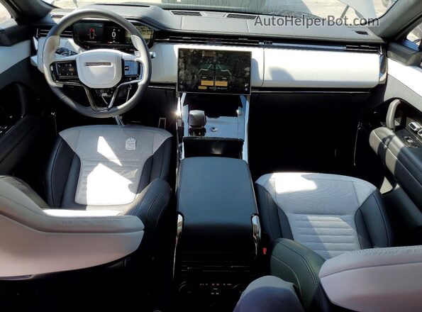 SAL1Z9F90SA444358 2025 LAND ROVER RANGE Угольный Вид панели приборов