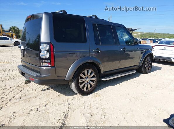 SALAB2V65GA834625 2016 LAND ROVER LR4 Серый Задняя правая четверть