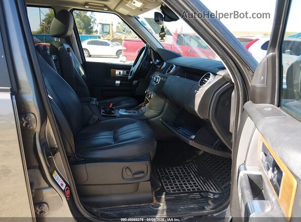 SALAB2V65GA834625 2016 LAND ROVER LR4 Серый Вид салона спереди