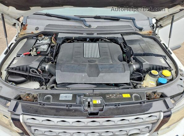 SALAG2V60GA792897 2016 LAND ROVER LR4 White Widok komory silnika