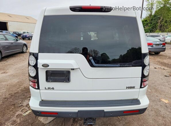 SALAG2V60GA792897 2016 LAND ROVER LR4 White Widok z tyłu