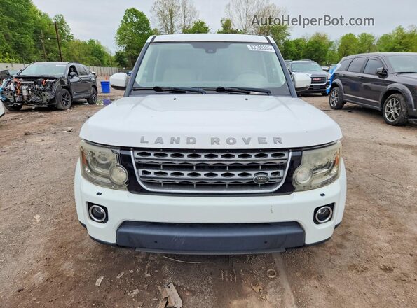 SALAG2V60GA792897 2016 LAND ROVER LR4 White Widok z przodu